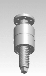 Rollerscrew in elektrische cilinder
